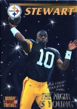 1995 Action Packed Monday Night Football #96 - Kordell Stewart - Pittsburgh Steelers 1995 Action Packed Monday Night Football #96 - Kordell Stewart - Pittsburgh Steelers