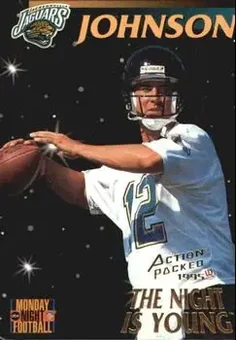 1995 Action Packed Monday Night Football #99 - Rob Johnson - Jacksonville Jaguars