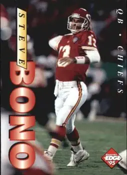 1995 Collector's Edge #91 - Steve Bono - Kansas City Chiefs