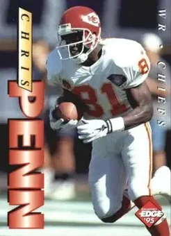 1995 Collector's Edge #96 - Chris Penn - Kansas City Chiefs