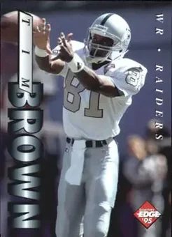 1995 Collector's Edge #97 - Tim Brown - Los Angeles Raiders 1995 Collector's Edge #97 - Tim Brown - Los Angeles Raiders