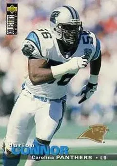 1995 Collector's Choice Update #U101 - Darion Conner - Carolina Panthers