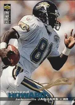 1995 Collector's Choice Update #U106 - Desmond Howard - Jacksonville Jaguars