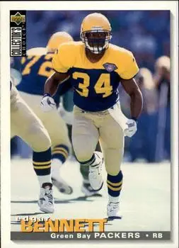 1995 Collector's Choice #101 - Edgar Bennett - Green Bay Packers