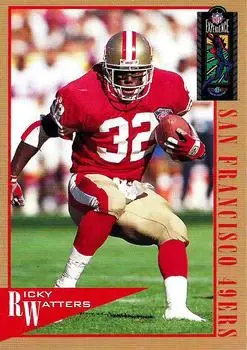 1995 Classic NFL Experience #91 - Ricky Watters - San Francisco 49ers