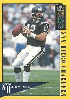 1995 Classic NFL Experience #95 - Stan Humphries - San Diego Chargers