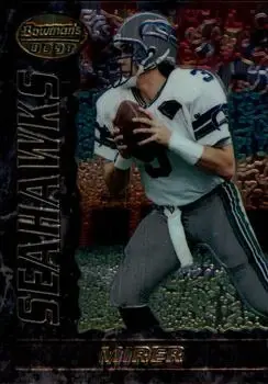 1995 Bowman's Best #53 - Rick Mirer - Seattle Seahawks