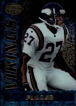 1995 Bowman's Best #55 - Corey Fuller - Minnesota Vikings