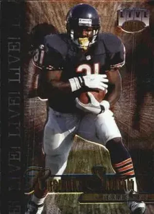1995 Classic Images Limited Live #107 - Rashaan Salaam - Chicago Bears