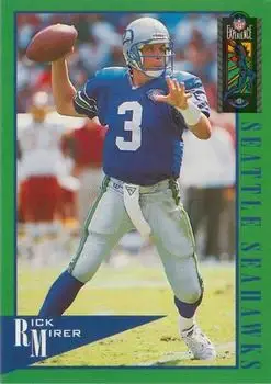 1995 Classic NFL Experience #100 - Rick Mirer - Seattle Seahawks