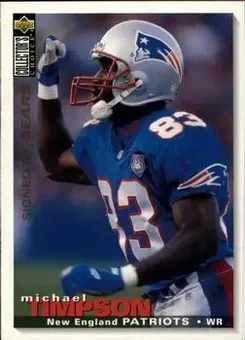 1995 Collector's Choice #110 - Michael Timpson - Chicago Bears