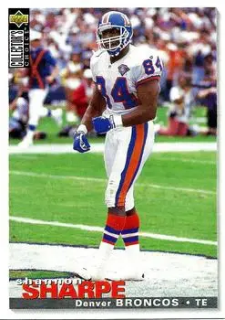 1995 Collector's Choice #116 - Shannon Sharpe - Denver Broncos