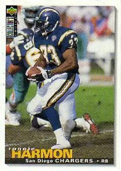 1995 Collector's Choice #119 - Ronnie Harmon - San Diego Chargers