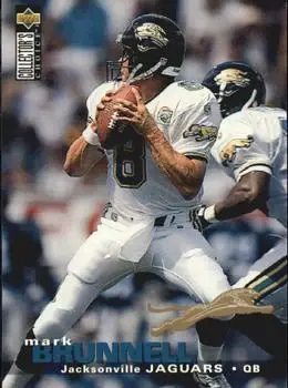 1995 Collector's Choice Update #U111 - Mark Brunell - Jacksonville Jaguars