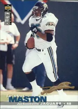 1995 Collector's Choice Update #U115 - Le'Shai Maston - Jacksonville Jaguars - Front