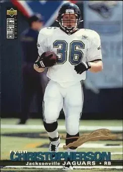 1995 Collector's Choice Update #U119 - Ryan Christopherson - Jacksonville Jaguars
