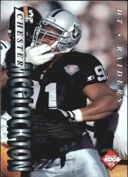 1995 Collector's Edge #104 - Chester McGlockton - Los Angeles Raiders