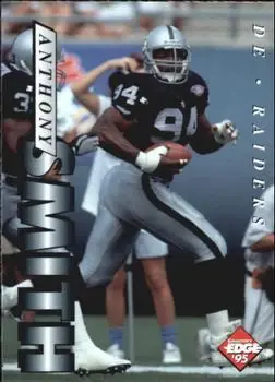 1995 Collector's Edge #105 - Anthony Smith - Los Angeles Raiders