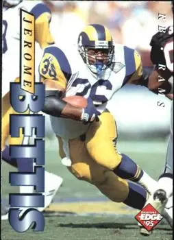 1995 Collector's Edge #107 - Jerome Bettis - St. Louis Rams