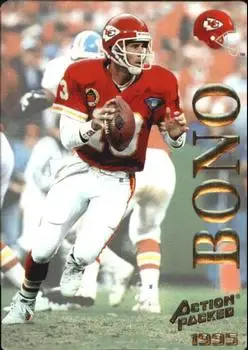 1995 Action Packed #91 - Steve Bono - Kansas City Chiefs