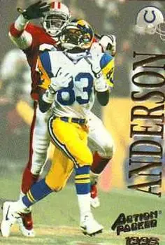 1995 Action Packed #98 - Flipper Anderson - Indianapolis Colts