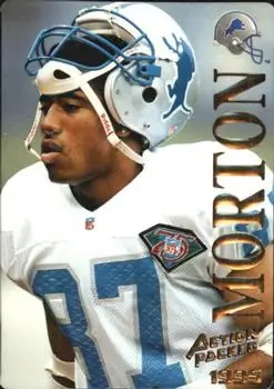1995 Action Packed #99 - Johnnie Morton - Detroit Lions