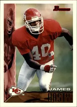 1995 Bowman #98 - James Hasty - Kansas City Chiefs