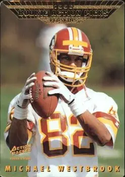 1995 Action Packed Rookies & Stars #103 - Michael Westbrook - Washington Redskins