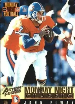 1995 Action Packed Monday Night Football #108 - John Elway - Denver Broncos