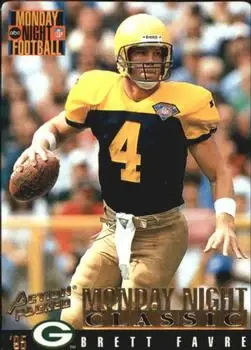 1995 Action Packed Monday Night Football #109 - Brett Favre - Green Bay Packers 1995 Action Packed Monday Night Football #109 - Brett Favre - Green Bay Packers