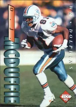 1995 Collector's Edge #119 - O.J. McDuffie - Miami Dolphins - Front