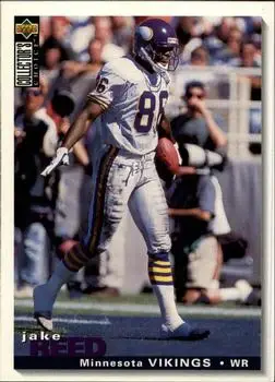 1995 Collector's Choice #126 - Jake Reed - Minnesota Vikings