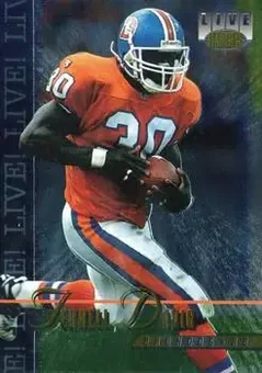 1995 Classic Images Limited Live #113 - Terrell Davis - Denver Broncos