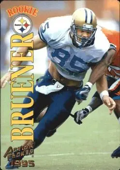 1995 Action Packed #107 - Mark Bruener - Pittsburgh Steelers