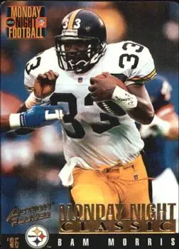 1995 Action Packed Monday Night Football #116 - Bam Morris - Pittsburgh Steelers