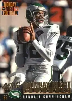 1995 Action Packed Monday Night Football #117 - Randall Cunningham - Philadelphia Eagles