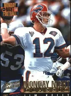1995 Action Packed Monday Night Football #118 - Jim Kelly - Buffalo Bills