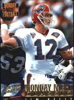 1995 Action Packed Monday Night Football #118 - Jim Kelly - Buffalo Bills 1995 Action Packed Monday Night Football #118 - Jim Kelly - Buffalo Bills
