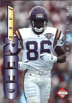 1995 Collector's Edge #126 - Jake Reed - Minnesota Vikings