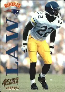 1995 Action Packed #116 - Ty Law - New England Patriots