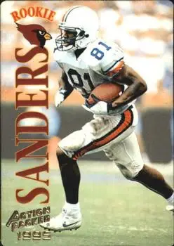 1995 Action Packed #117 - Frank Sanders - Arizona Cardinals