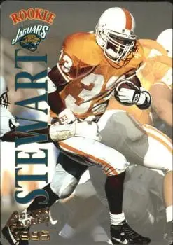 1995 Action Packed #118 - James Stewart - Jacksonville Jaguars