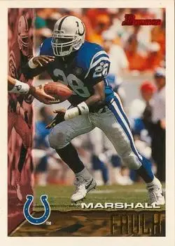 1995 Bowman #120 - Marshall Faulk - Indianapolis Colts