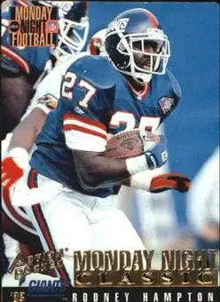 1995 Action Packed Monday Night Football #126 - Rodney Hampton - New York Giants 1995 Action Packed Monday Night Football #126 - Rodney Hampton - New York Giants