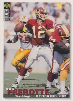 1995 Collector's Choice Update #U149 - Gus Frerotte - Washington Redskins - Front