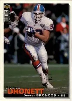 1995 Collector's Choice #144 - Shane Dronett - Denver Broncos