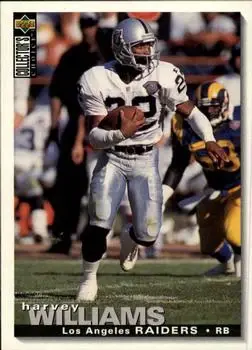 1995 Collector's Choice #146 - Harvey Williams - Los Angeles Raiders