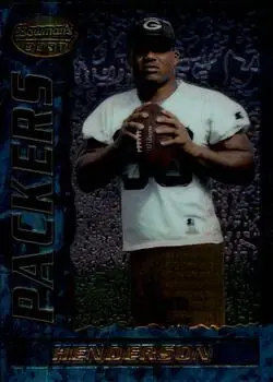 1995 Bowman's Best #66 - William Henderson - Green Bay Packers - Front