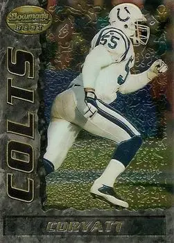 1995 Bowman's Best #70 - Quentin Coryatt - Indianapolis Colts