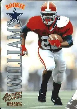 1995 Action Packed #125 - Sherman Williams - Dallas Cowboys